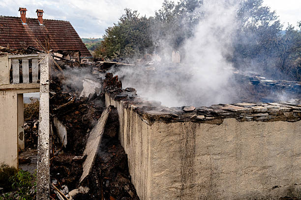 Professional Soot Cleanup technician working in Cedar Park, TX